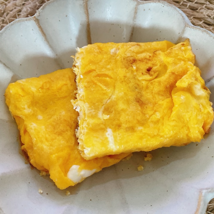 昆布だしで♡甘い卵焼き